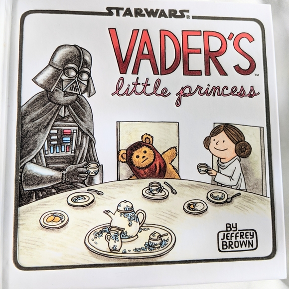 Star Wars Darth Vader and Son & Vader's Little Princess Books - Picture 4 of 10